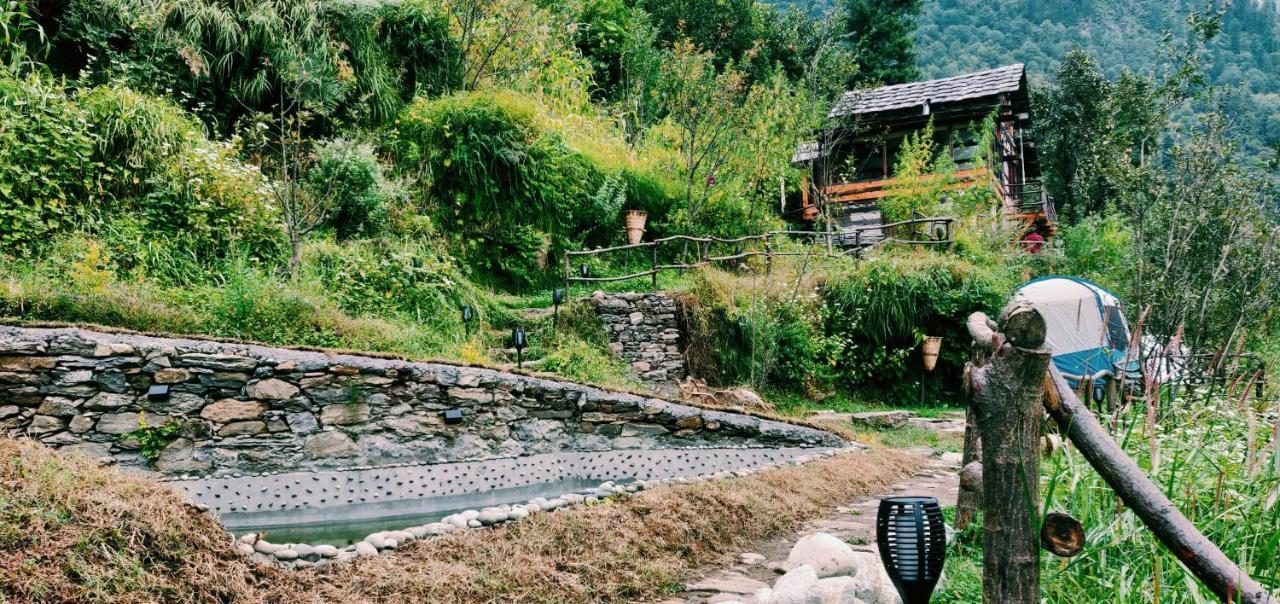 Parvatis Lap Luxury Hostel & Camps Kasol Esterno foto