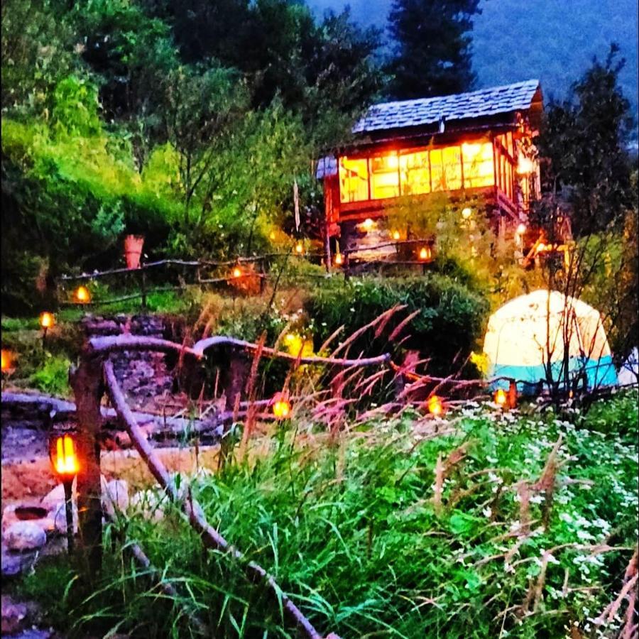Parvatis Lap Luxury Hostel & Camps Kasol Esterno foto
